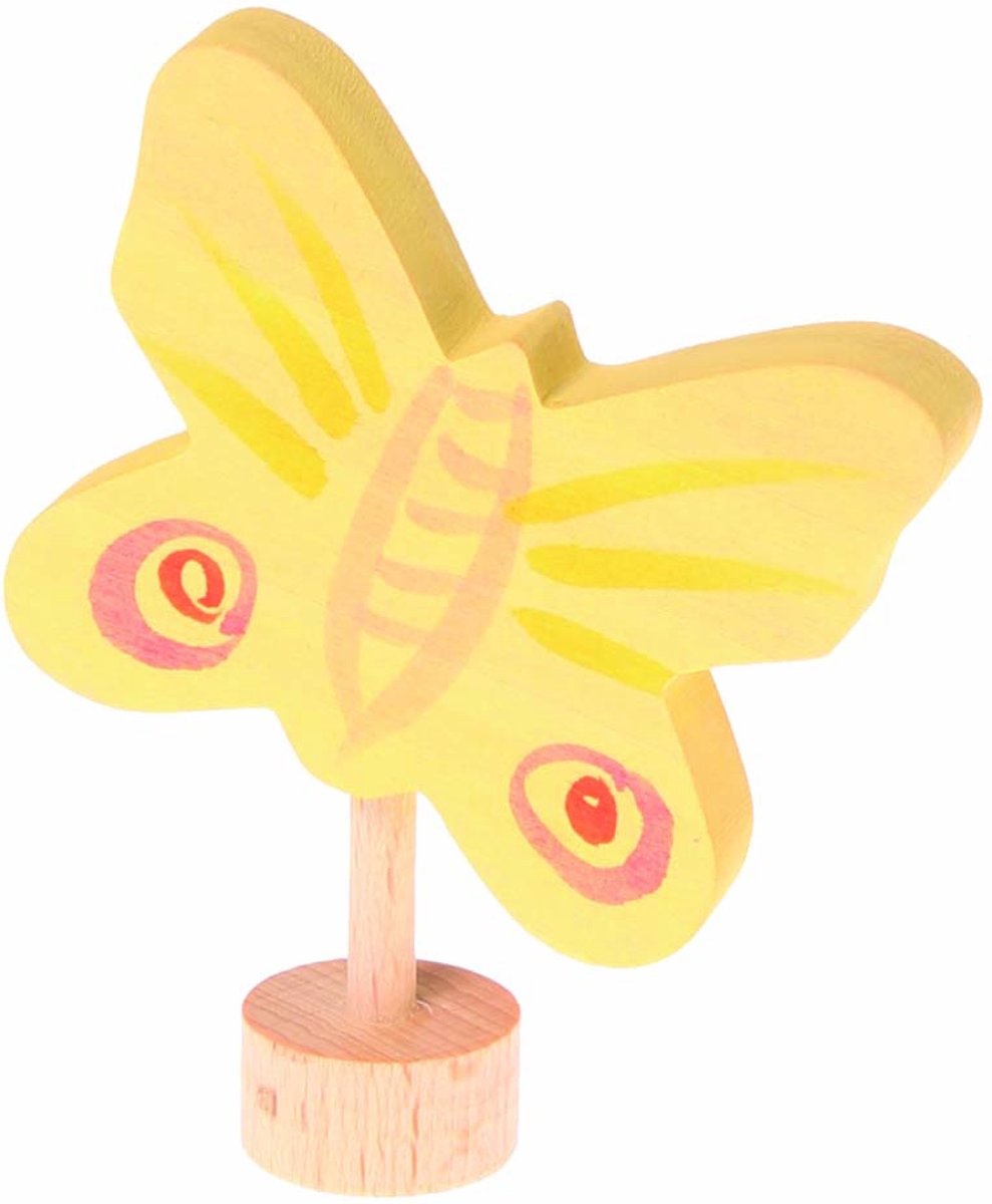 Grimms Decorative Figure yellow Butterfly